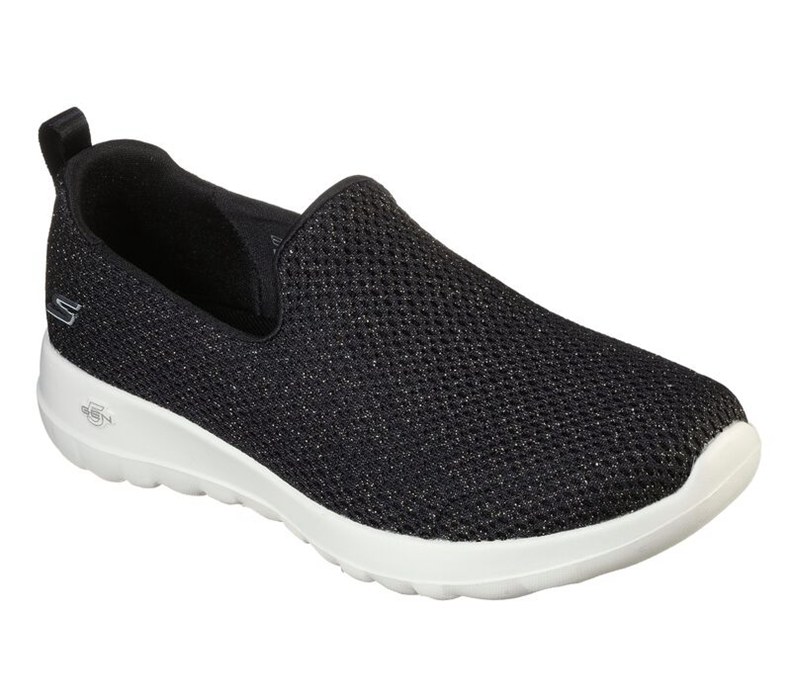 Skechers Dam Svarta/Guld Slip On - Gowalk Joy - Highlight - Sverige (ZITHE-7152)